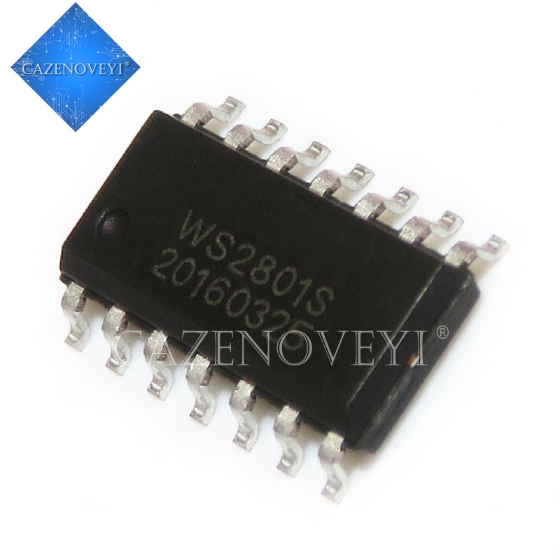 5pcs Ic Ws2801So Ws2801S Ws2801 Sop-14