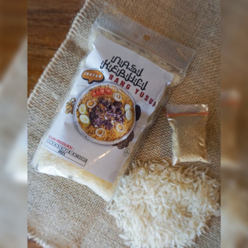 

Nasi Kebuli Instan Bang Yusuf 500gr