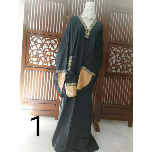 Abaya set cantik/Abaya sholat/Abaya travelling bisa custom warna