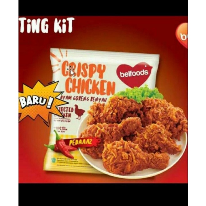 

Crispy Chicken Pedaaazz Belfoods