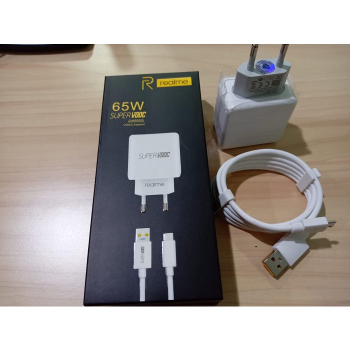 CHARGER REALME R17 65W CASAN HP SUPER VOOC TRAVEL CHARGER HANDPHONE