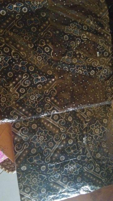 Batik Couple Keluarga Sania Ruffle Ori Ndoro Jowi Dnt Motif Mataram