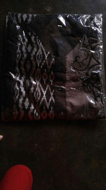 Terlaris Serut Genes Jelita Tunic Navbor Yelbor Whitbor Creambor Tunik Batik Modern Hrb030