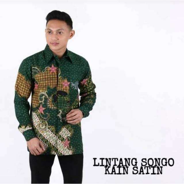 Batik Lintang Songo (Saten)