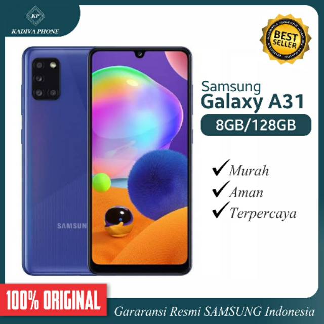 Samsung Galaxy A31 8/128GB NEW Garansi Resmi