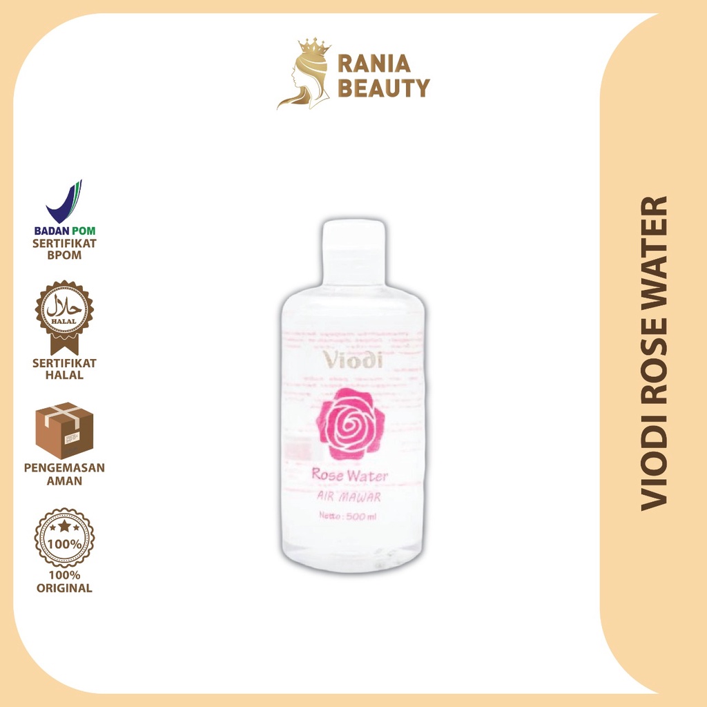 Viodi Rose Water | Air Mawar Viodi | Rose Water Viodi ~ Rania Beauty