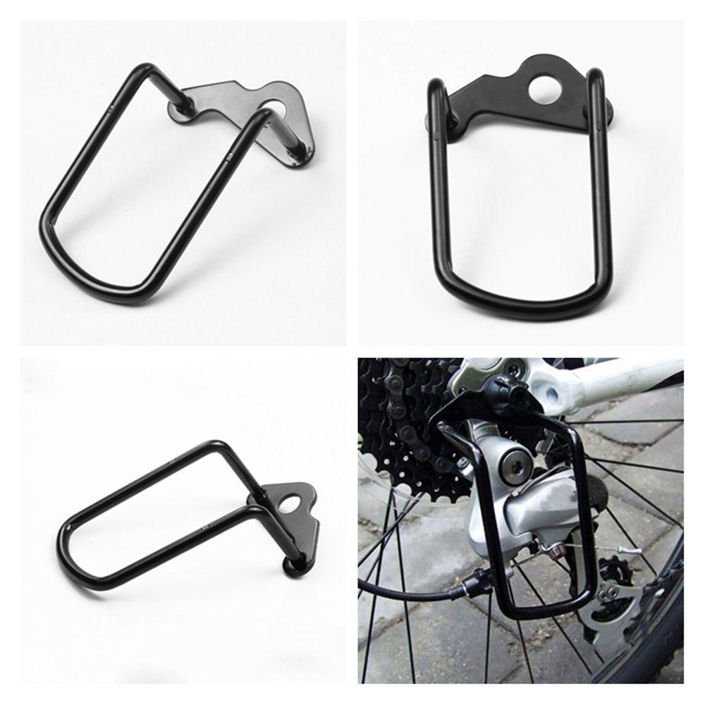 Lanfy Bicycle derailleur guard Sepeda Jalan Tahan Lama Sepeda Gunung Steel Rear Gear Protector