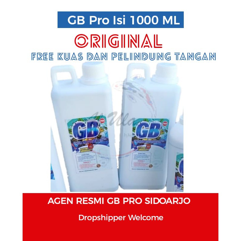 Glisbers GB Pro Pembersih  Kerak Keramik  Kamar Mandi  WC 