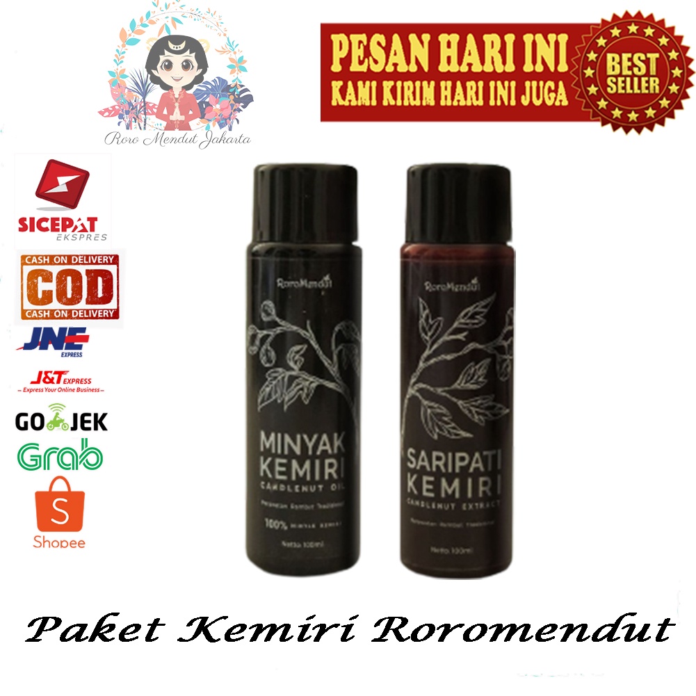 Roro Mendut Paket Kemiri (Minyak Kemiri dan Saripati Kemiri)