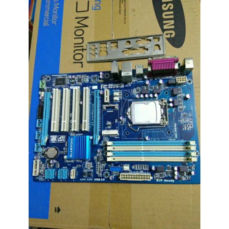 Motherboard Gigabyte GA P75 D3 1155 Gaming Ada Socket M Sata