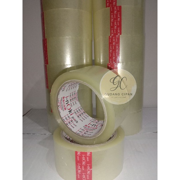 

LAKBAN BENING 90Y 90 YARD 48MM KYOTO INOKI TAPE FULL 82M KUAT LENGKET