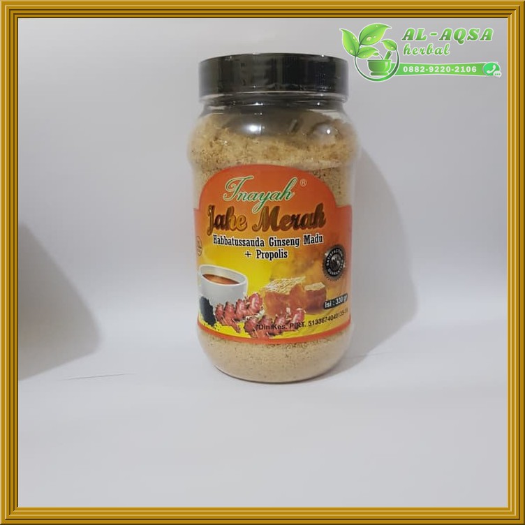 

Jahe Merah Inayah Ginseng Madu + Propolis 330 Gram