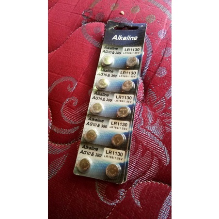 Baterai Alkaline LR1130,Baterai kancing