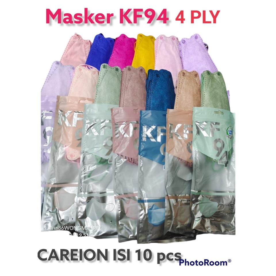 Masker KF94 Korea 4PLY isi 10 pcs