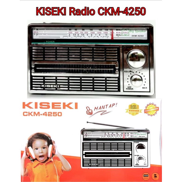 Kiseki Radio Jadul CKM-4250