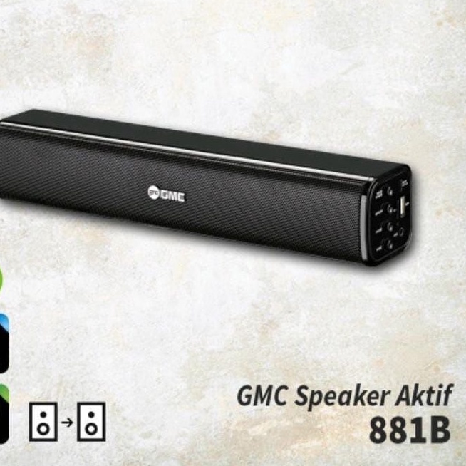 Speaker Aktif GMC type 881B khusus KotaCirebon