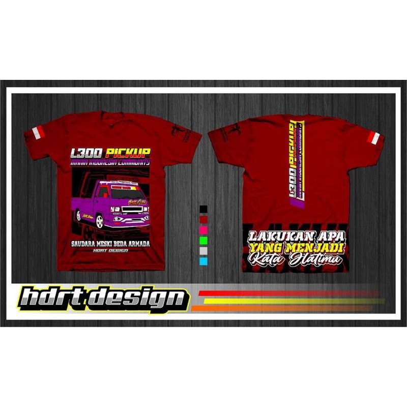 KAOS PICUP L300 / KAOS TRUK / KAOS PRIA / KAOS DISTRO / TRUK MANIA