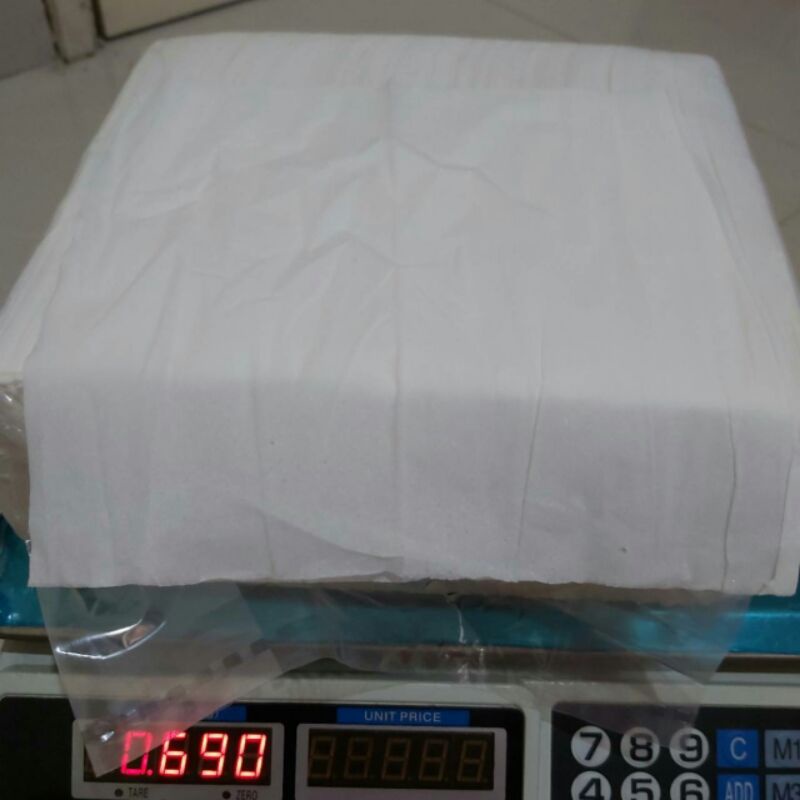 tissue 700 gr tisu 2 ply tissue kiloan bahan halus lembut tidak mudah sobek