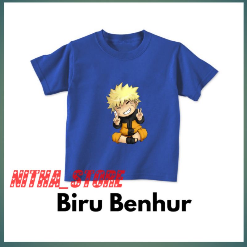 baju anak karakter naruto, baju anak lucu