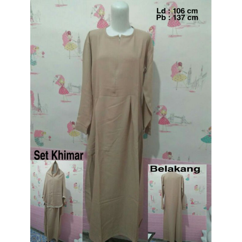 Gamis + Set Khimar