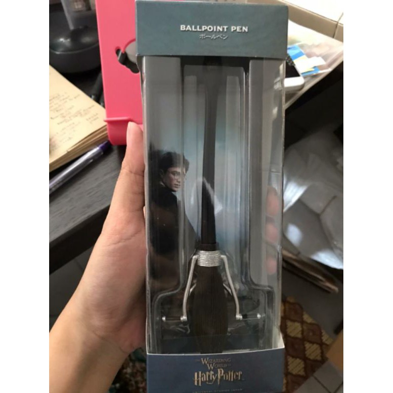 Ballpoint bolpen harry potter nimbus 2000 firebolt USJ