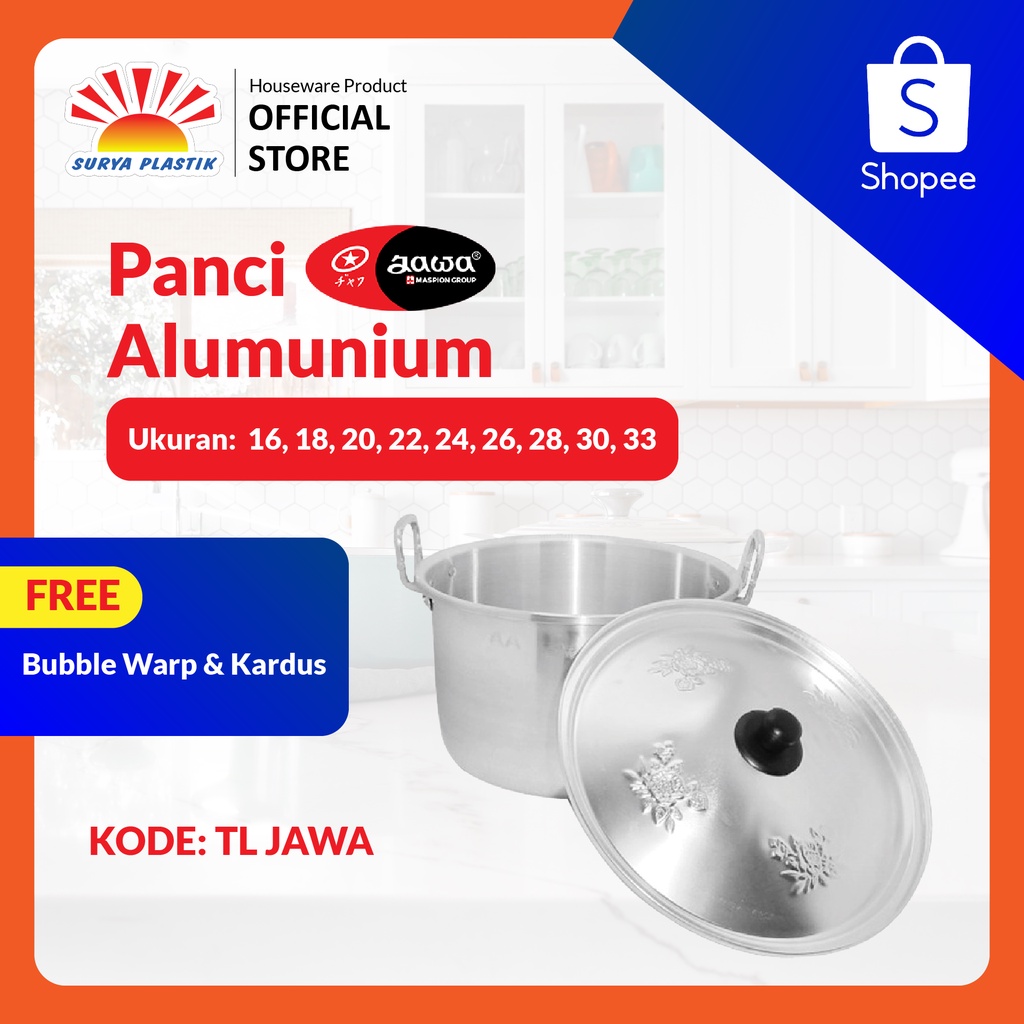 Panci Aluminium TL Jawa 30