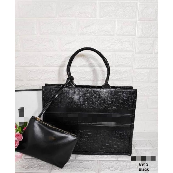 TOTE BAG BAHAN LEATHER BAG 2IN1 Kode 8913