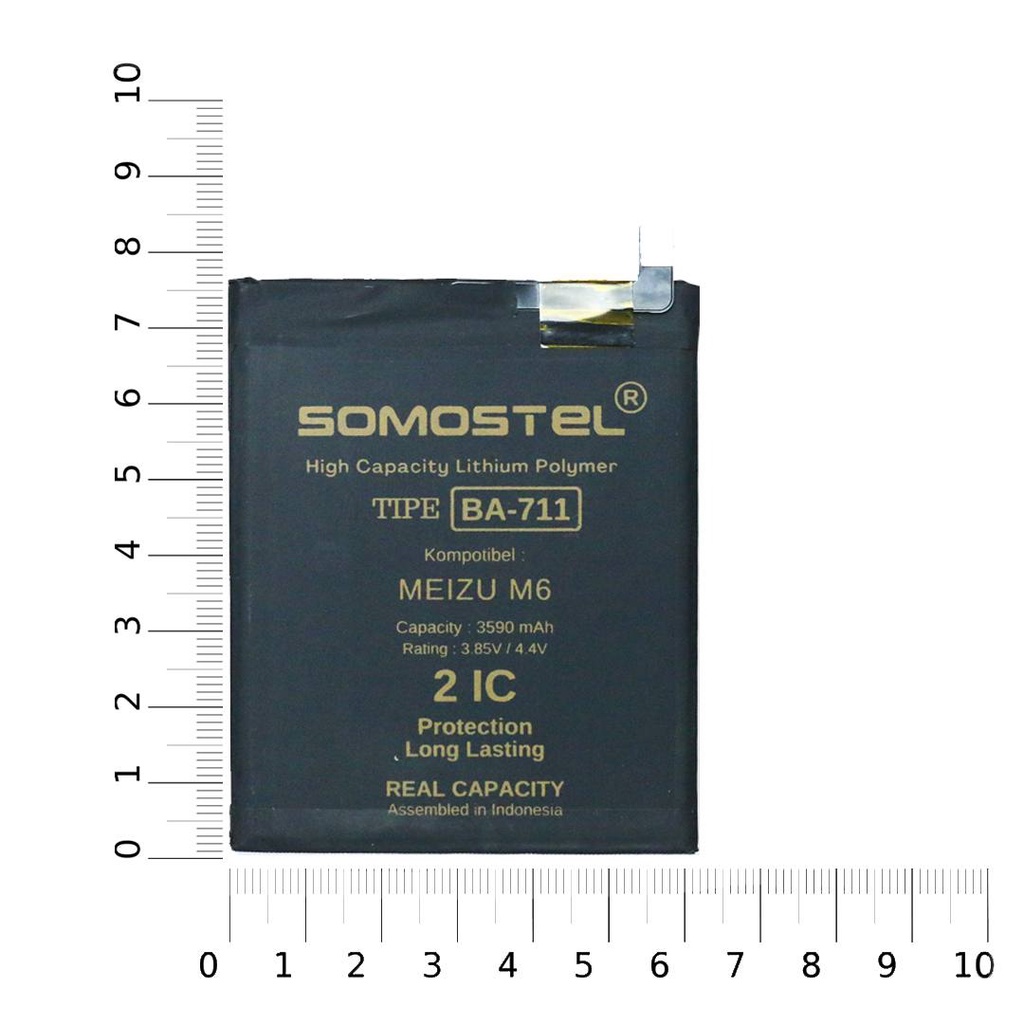 Somostel - BA711 Meizu M6 Batre Batrai Baterai