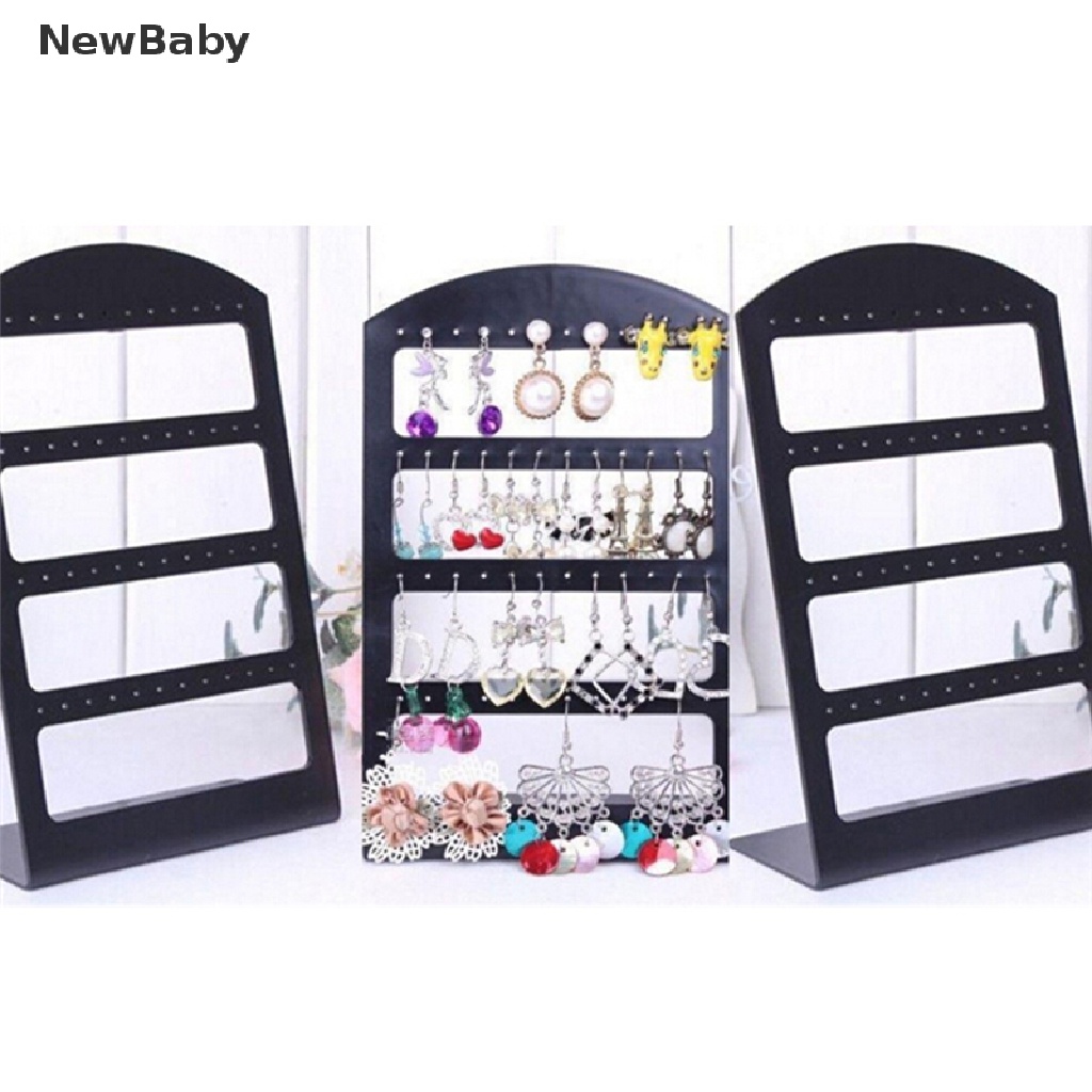 NewBaby Fashion Jewelry Display Holder L Style Organizer Earrings Display Stand Tool ID