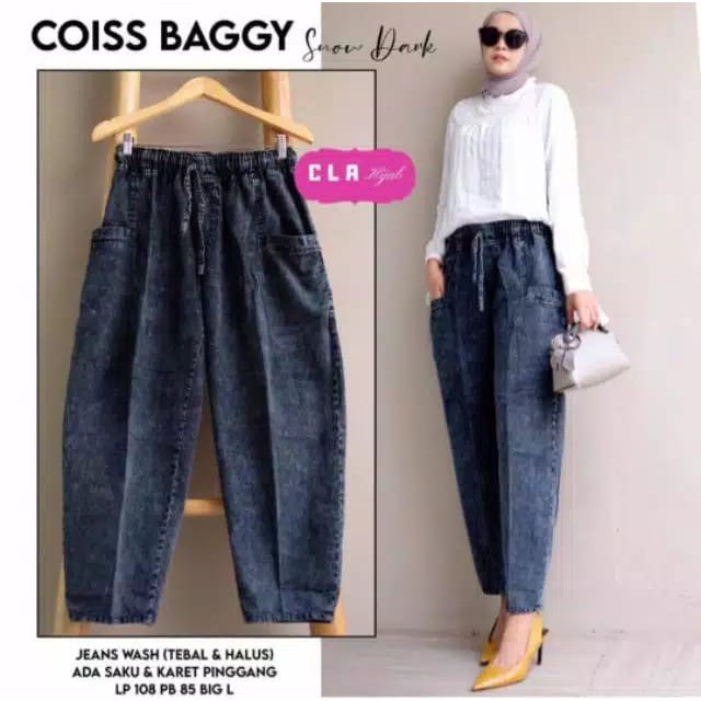 Celana Coiss BagyyJeans Willow Pants Denim