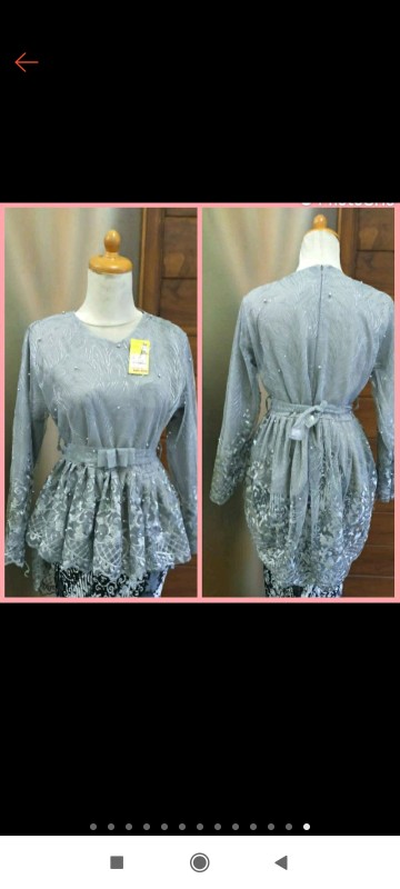 Wm>couple Melati Silfer/ Couple Keluarga/couple Batik/couple Kondangan