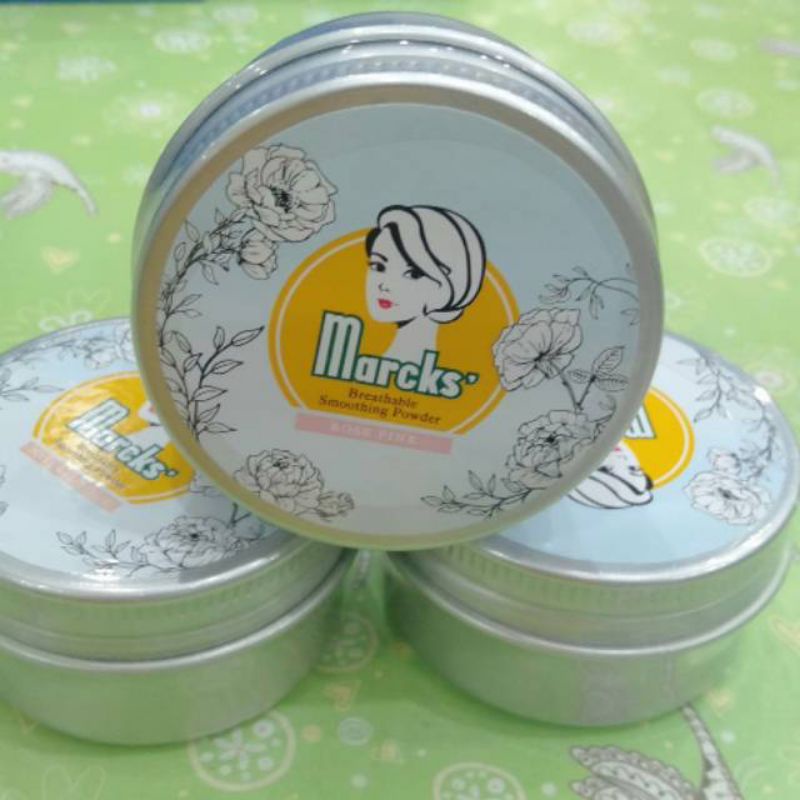 Bedak Breathable Smoothing Powder Marcks