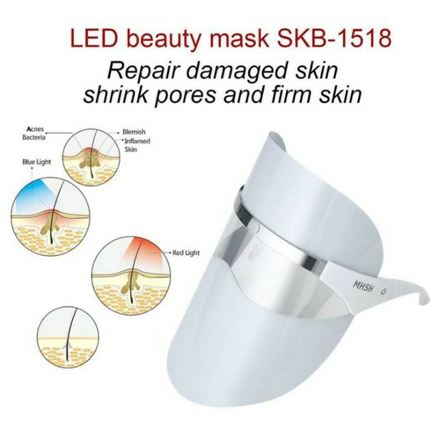 Led beauty mask topeng pdt mask