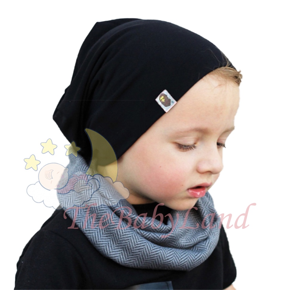 [1KG 20PCS] Babyland Topi Kupluk Bayi Anak Unisex Lucu Polos Impor