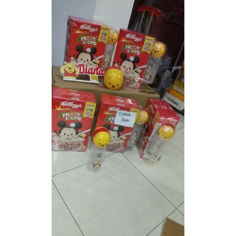 kelloggs tsum botol pooh