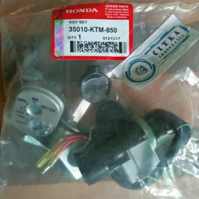 kunci kontak set supra x 125 assy