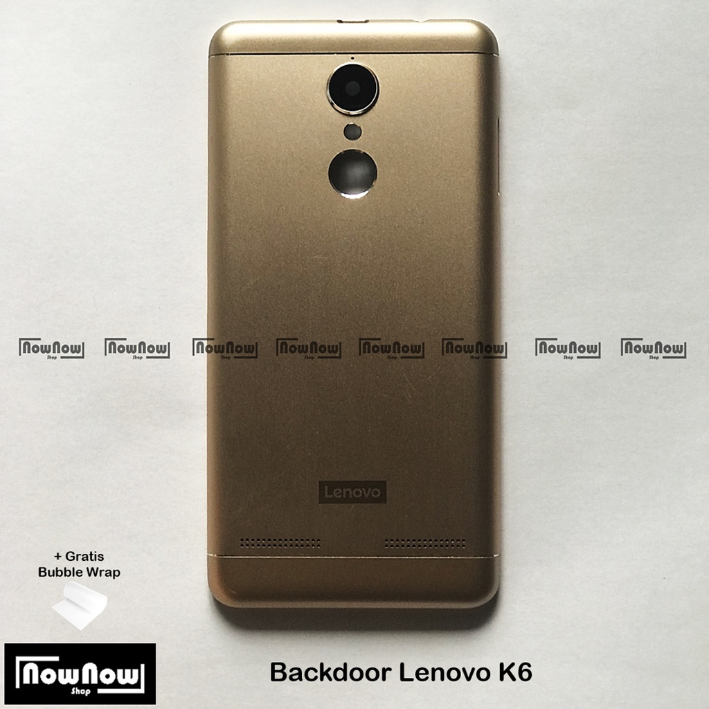 Backdoor Tutup Belakang Baterai Back Cover Casing Lenovo K6 K33a48 K33b36 Housing BackCasing