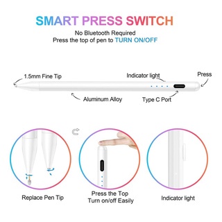 Stylus Pen Ipad Pencil Palm Rejection Touch Screen