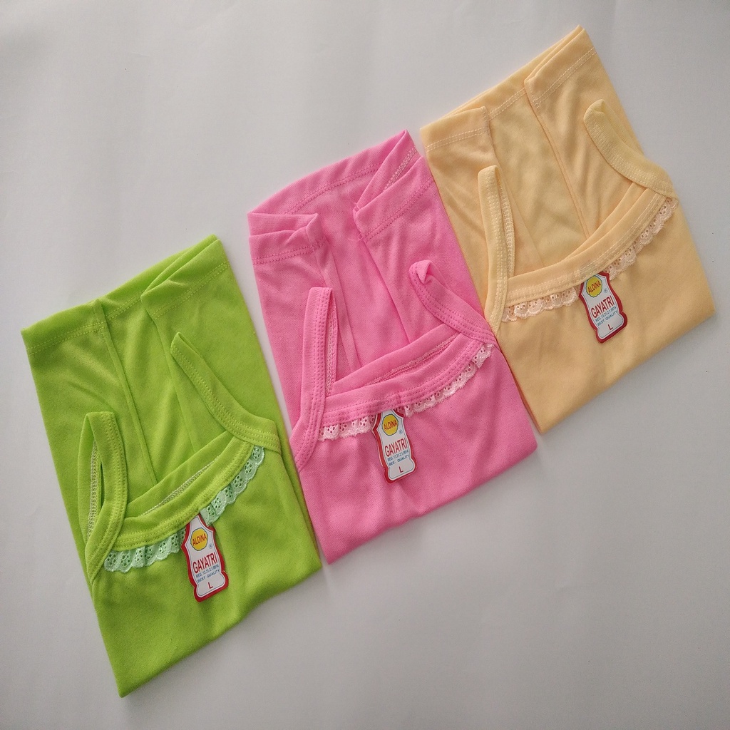 12 Pcs Kaos Dalam Anak Perempuan Sampai Remaja