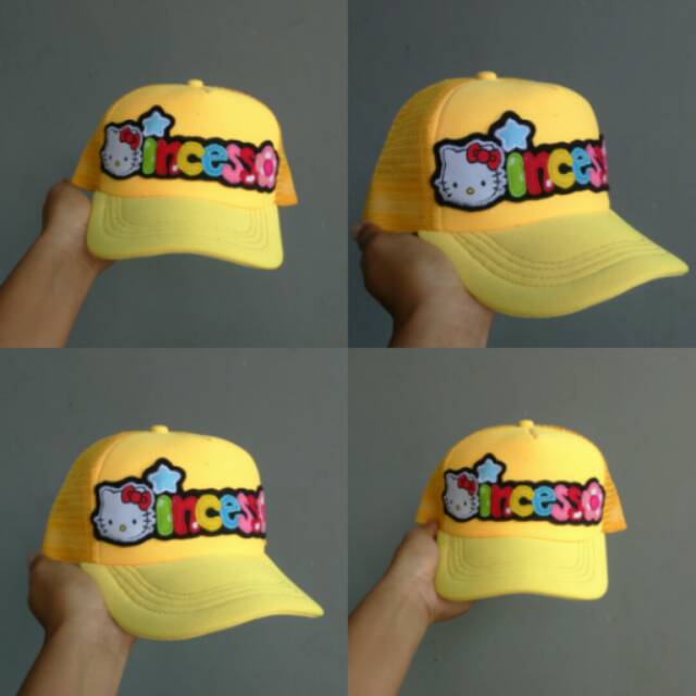 Topi nama anak.cocok sebagai kado ultah atau hadiah kenaikan kelas.diborong yukk bun😍😘😘