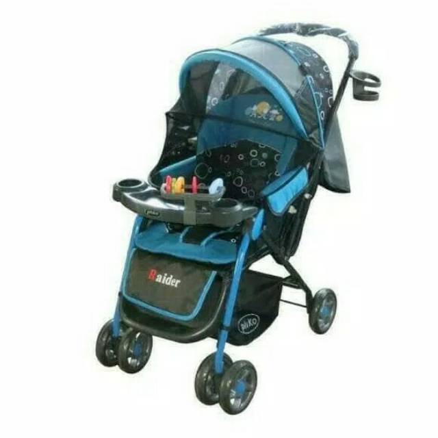 BABY STROLLER PLIKO RAIDER KERETA DORONG BAYI DORONGAN ANAK MURAH