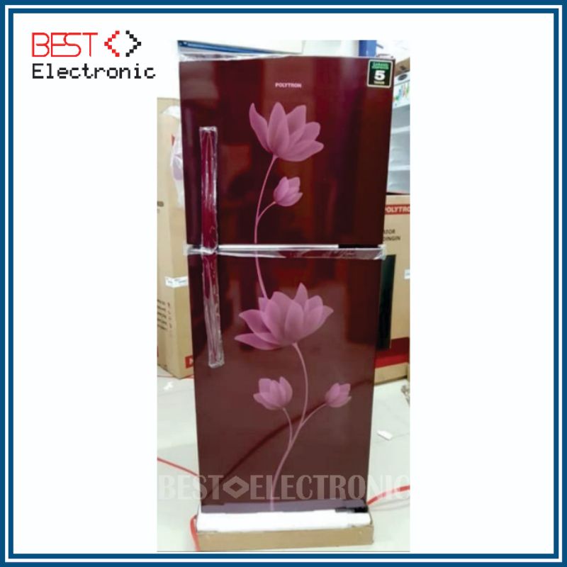 KULKAS 2 PINTU POLYTRON PRB 219 LEMARI ES 2 PINTU PRB219 PRB-219 prb 219