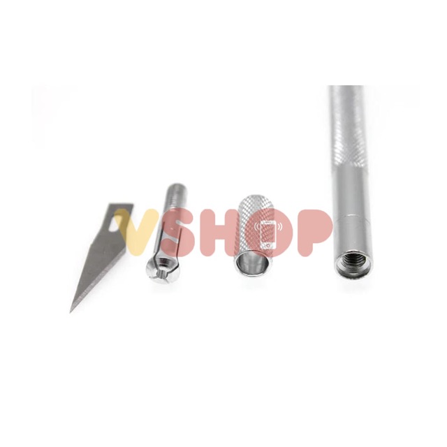PISAU IC SET GAGANG ALUMINIUM - PRECISION KNIFE WL9309 JPOWER JP-004