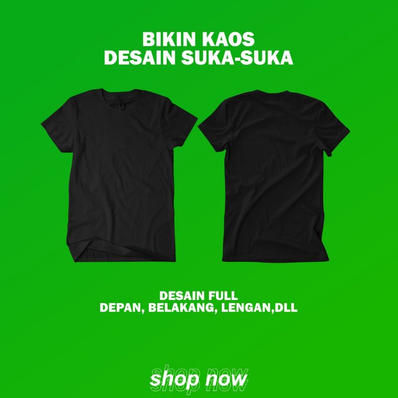 custom kaos partai besar