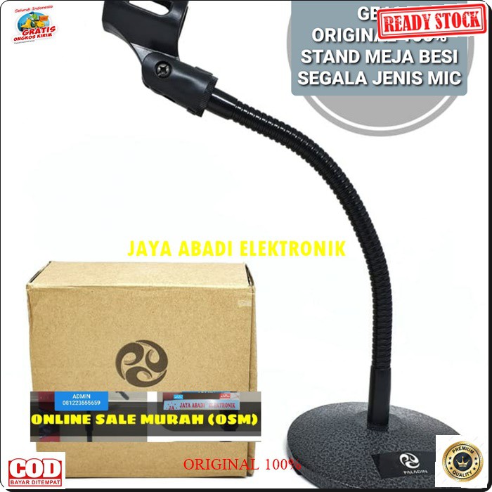 G46 Stand mic meja full besi holder mik table microphone standing ori mimbar podium penyangga mikrophone tiang pegangan Fleksible flexsible karaoke alat musik DJ G46  BISA SEMUA JENIS MIC BAHAN BESI PLAT TEBAL JAMINAN MIC TIDAK AKAN JATUH  Dapet