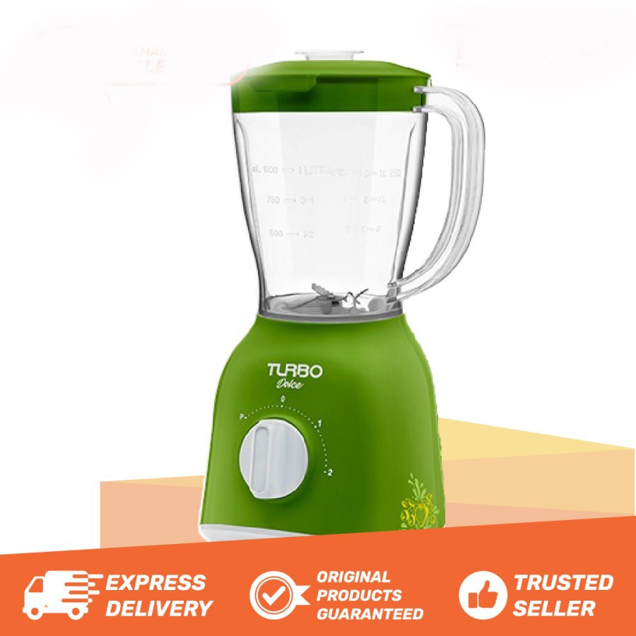 Turbo New Dolce Plastic Blender / Blender Plastik 1.2L EHM8028 400W