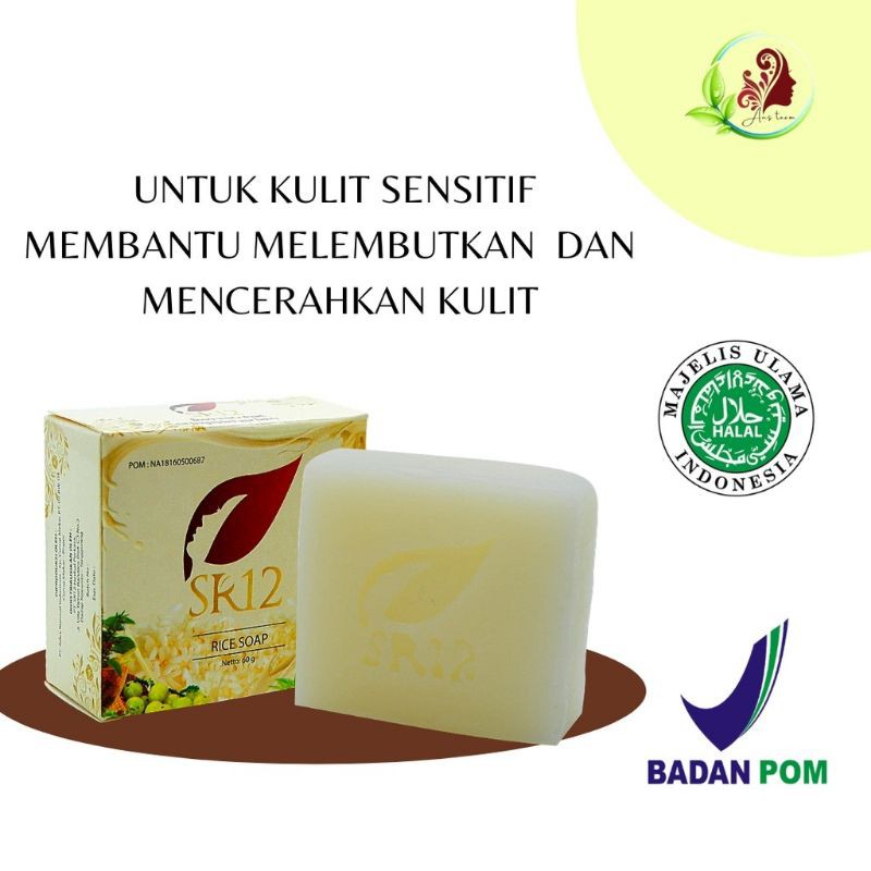 SABUN MUKA RICE SOAP#SABUN BERAS UNTUK JERAWAT/BPOM/MUI