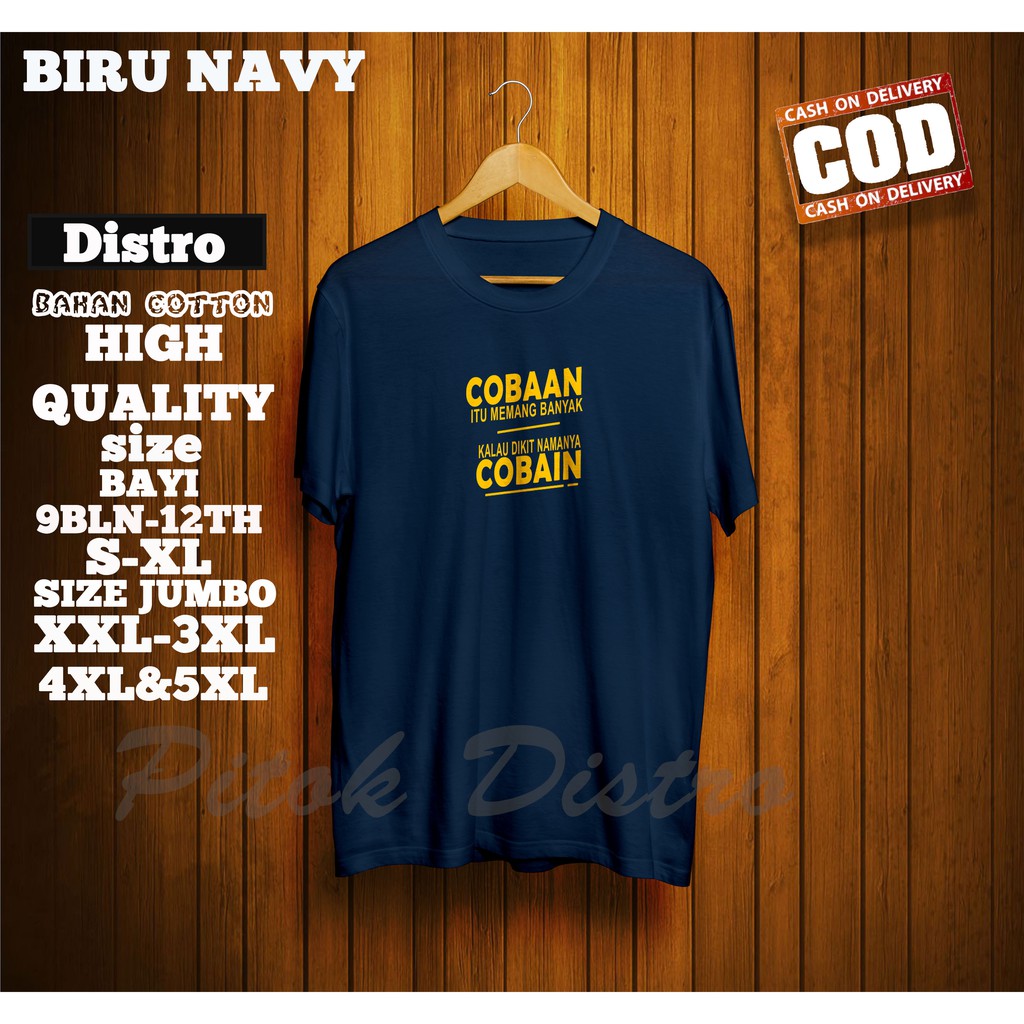 kaos cobaan / kaos wanita / Baju baju couple pasangan / kaos distro / kaos polos pria / baju couple