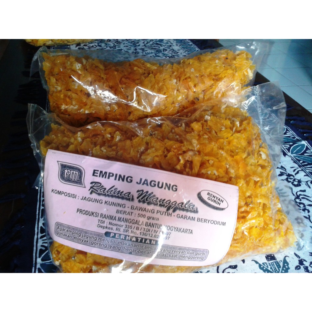 

[500 gr] Keripik / Emping Jagung Mentah