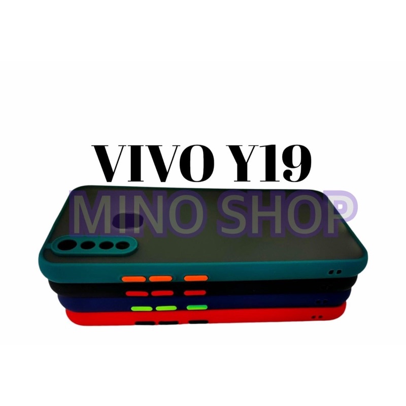 SOFTCASE VIVO Y19 - HARDCASE DOVE MYCHOICE + PELINDUNG KAMERA - AERO CASE